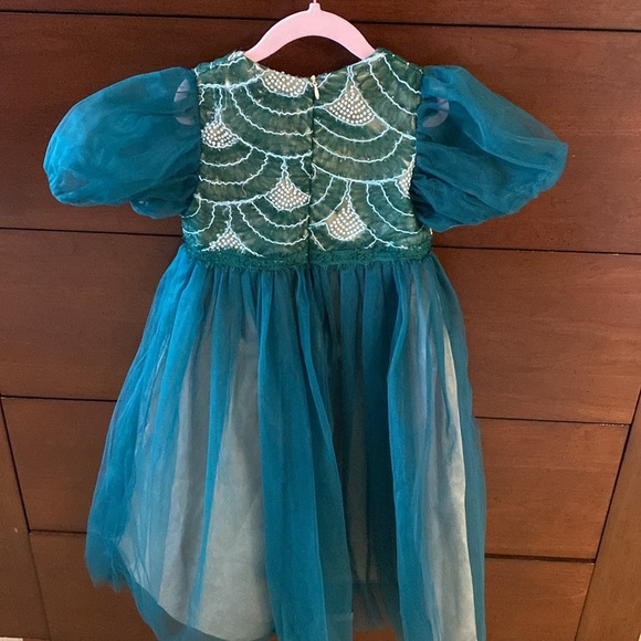 Trish Scully formal green dress. Worn once for photos. In perfect condition. - Picture 4 of 4